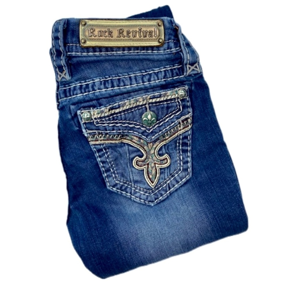 Rock Revival Women's Evella Bootcut Dark Wash Women's Jeans